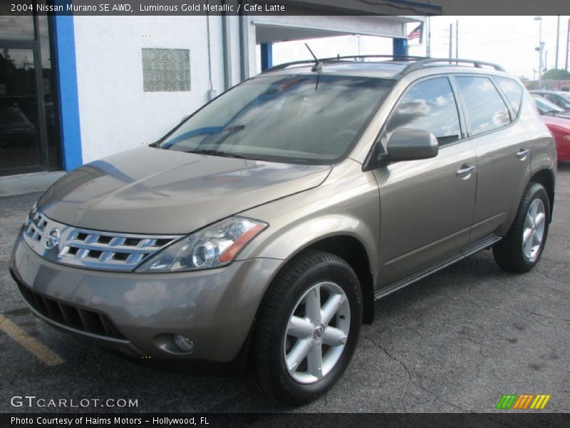 Luminous Gold Metallic / Cafe Latte 2004 Nissan Murano SE AWD