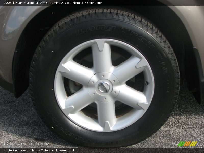 Luminous Gold Metallic / Cafe Latte 2004 Nissan Murano SE AWD