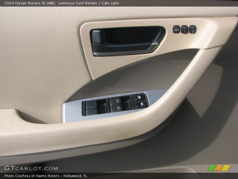Luminous Gold Metallic / Cafe Latte 2004 Nissan Murano SE AWD