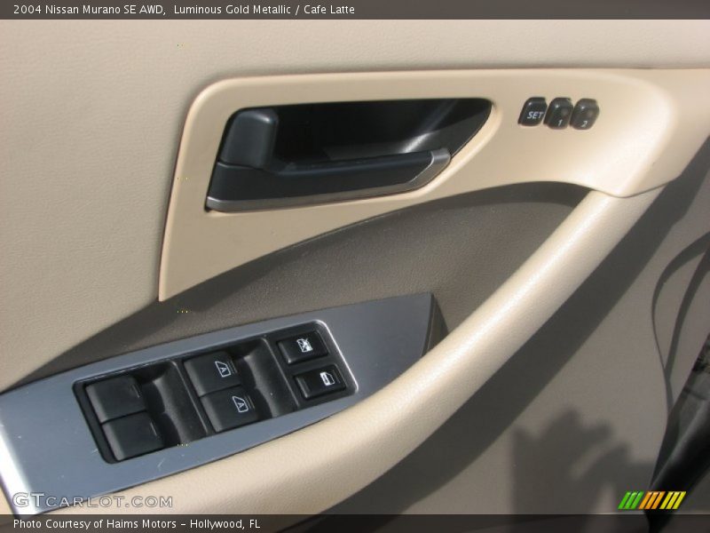 Luminous Gold Metallic / Cafe Latte 2004 Nissan Murano SE AWD