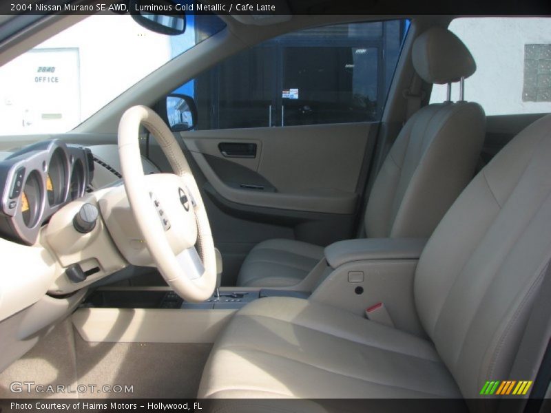 Luminous Gold Metallic / Cafe Latte 2004 Nissan Murano SE AWD
