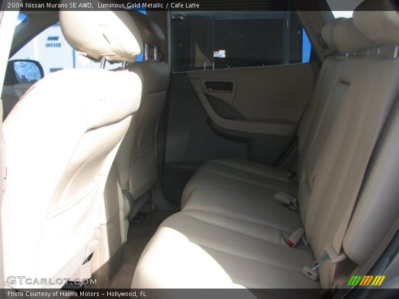 Luminous Gold Metallic / Cafe Latte 2004 Nissan Murano SE AWD