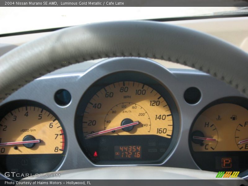 Luminous Gold Metallic / Cafe Latte 2004 Nissan Murano SE AWD
