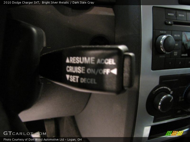 Bright Silver Metallic / Dark Slate Gray 2010 Dodge Charger SXT