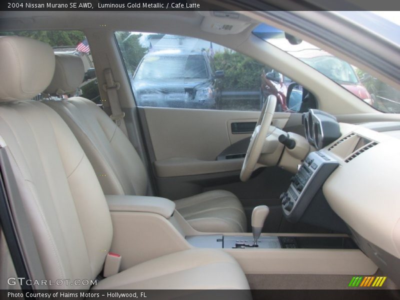 Luminous Gold Metallic / Cafe Latte 2004 Nissan Murano SE AWD