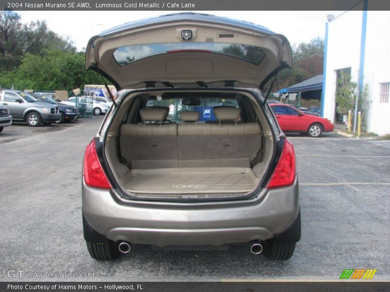 Luminous Gold Metallic / Cafe Latte 2004 Nissan Murano SE AWD