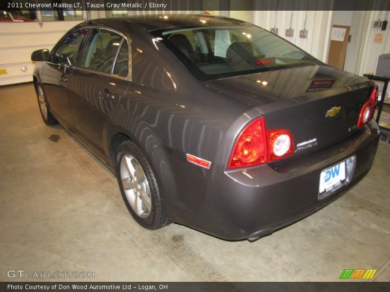 Taupe Gray Metallic / Ebony 2011 Chevrolet Malibu LT