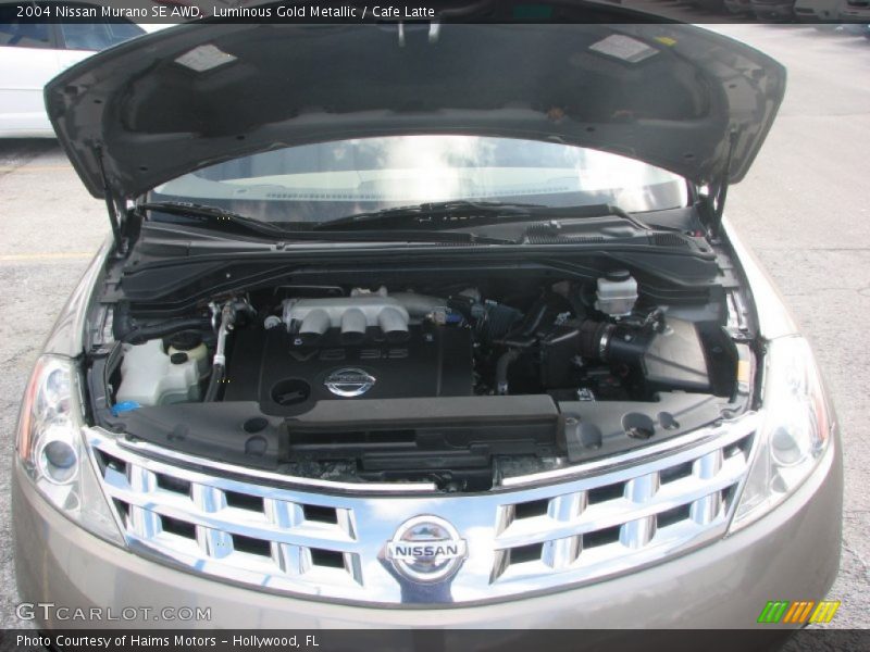 Luminous Gold Metallic / Cafe Latte 2004 Nissan Murano SE AWD