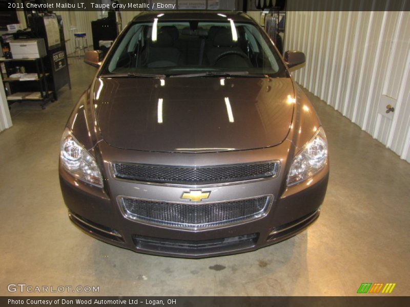 Taupe Gray Metallic / Ebony 2011 Chevrolet Malibu LT