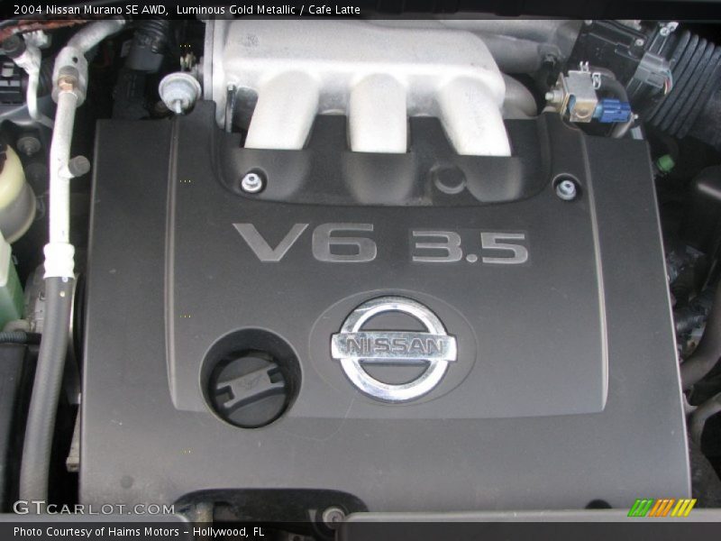 Luminous Gold Metallic / Cafe Latte 2004 Nissan Murano SE AWD