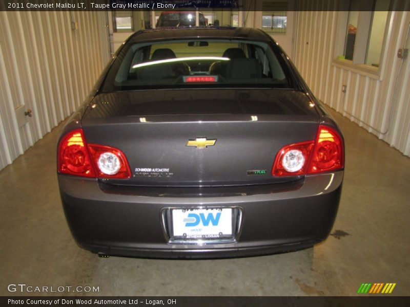 Taupe Gray Metallic / Ebony 2011 Chevrolet Malibu LT