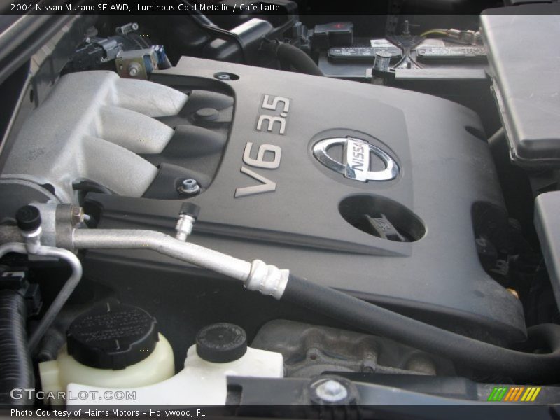 Luminous Gold Metallic / Cafe Latte 2004 Nissan Murano SE AWD