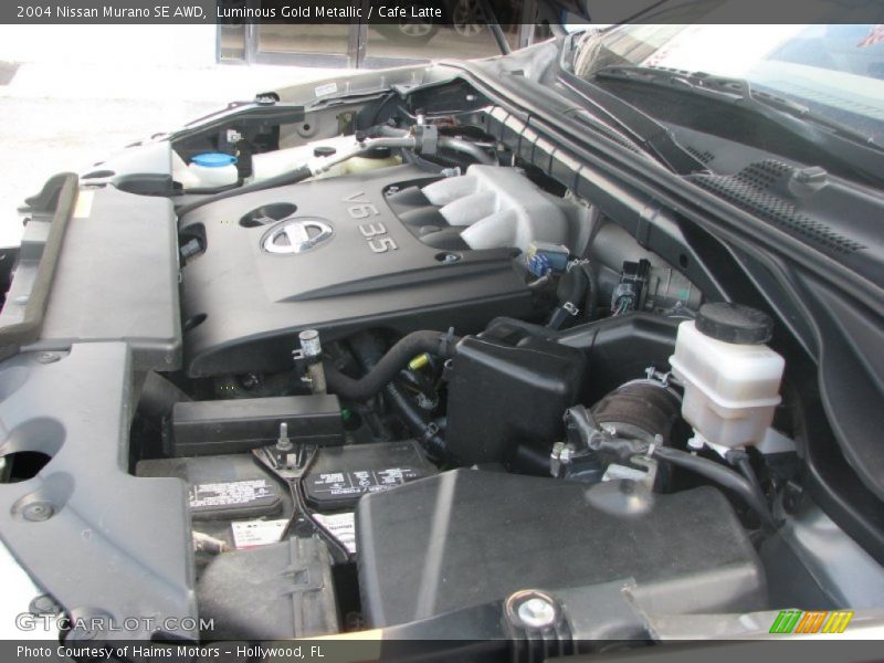 Luminous Gold Metallic / Cafe Latte 2004 Nissan Murano SE AWD