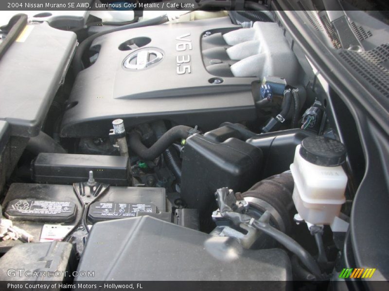 Luminous Gold Metallic / Cafe Latte 2004 Nissan Murano SE AWD