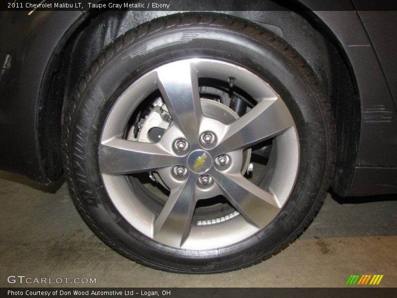 Taupe Gray Metallic / Ebony 2011 Chevrolet Malibu LT