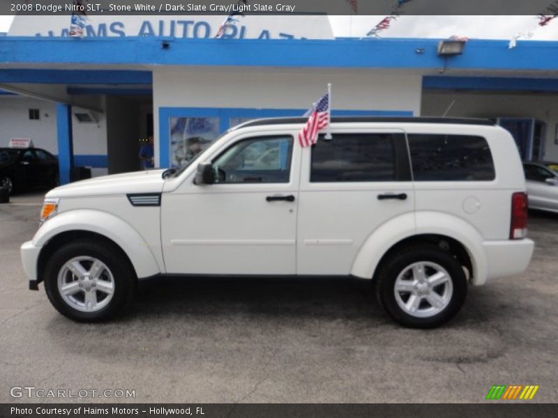 Stone White / Dark Slate Gray/Light Slate Gray 2008 Dodge Nitro SLT