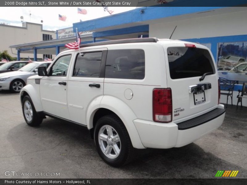 Stone White / Dark Slate Gray/Light Slate Gray 2008 Dodge Nitro SLT