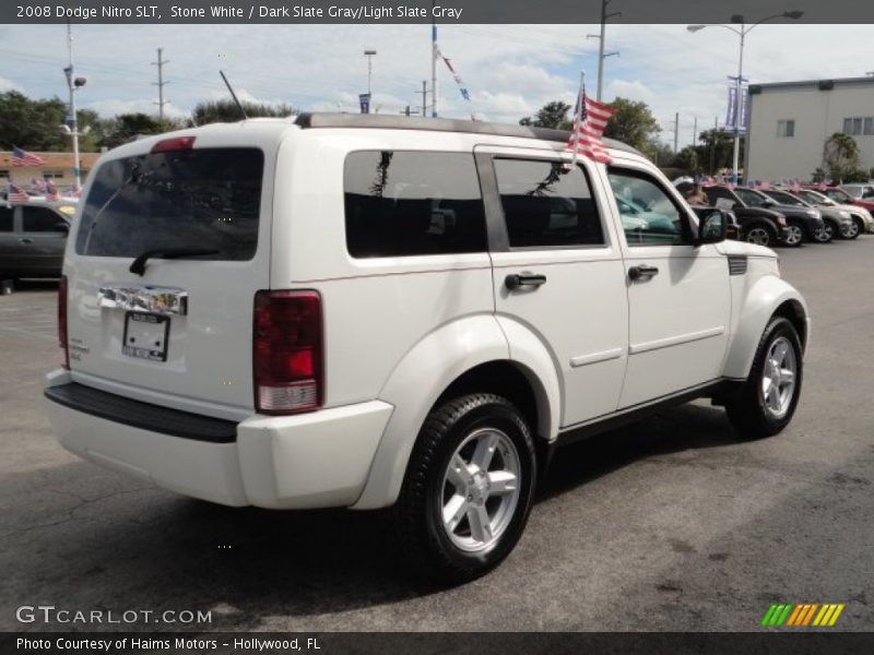 Stone White / Dark Slate Gray/Light Slate Gray 2008 Dodge Nitro SLT
