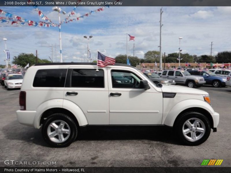 Stone White / Dark Slate Gray/Light Slate Gray 2008 Dodge Nitro SLT