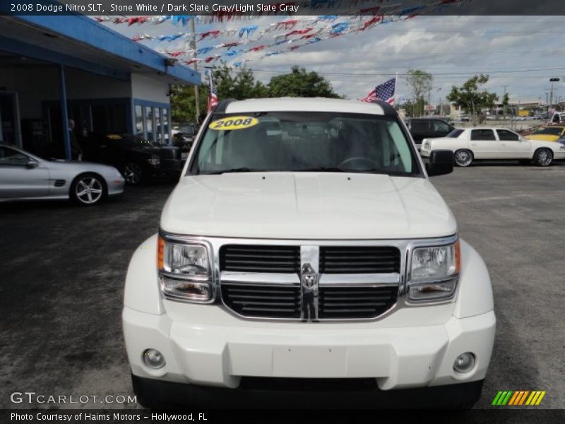 Stone White / Dark Slate Gray/Light Slate Gray 2008 Dodge Nitro SLT