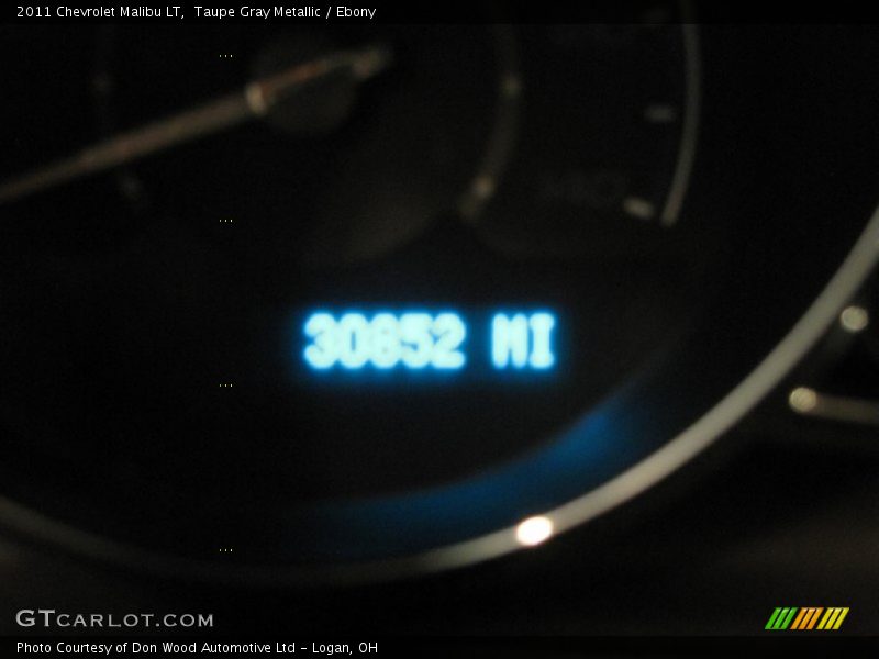Taupe Gray Metallic / Ebony 2011 Chevrolet Malibu LT