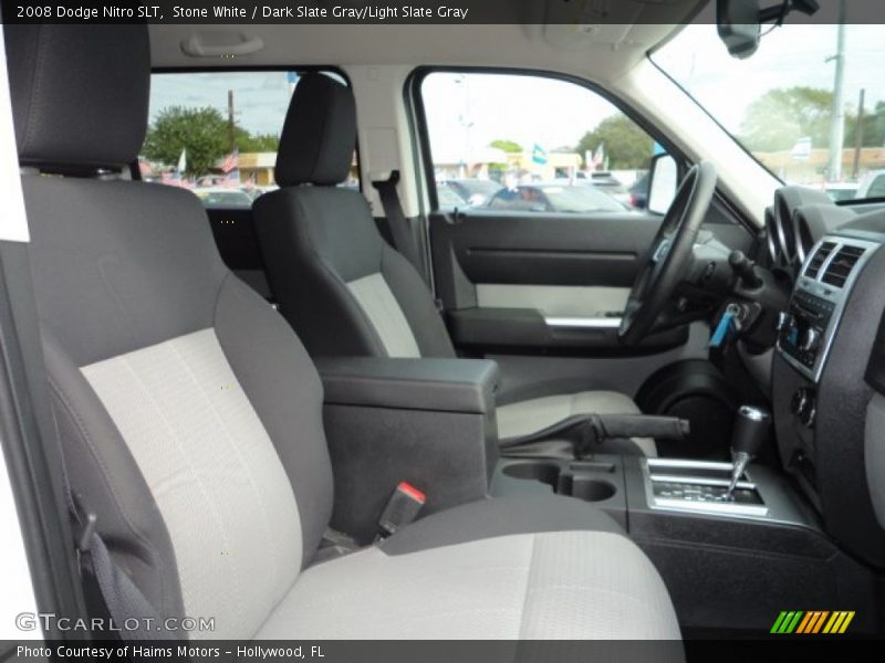 Stone White / Dark Slate Gray/Light Slate Gray 2008 Dodge Nitro SLT