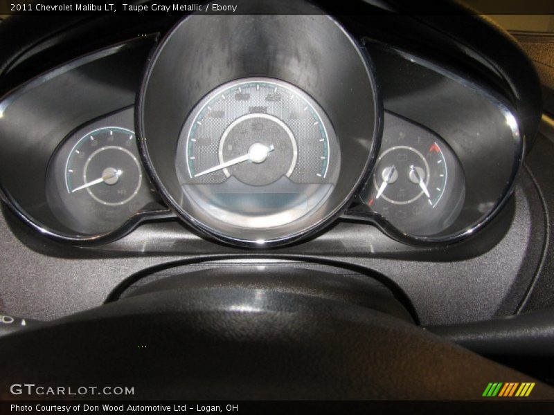 Taupe Gray Metallic / Ebony 2011 Chevrolet Malibu LT