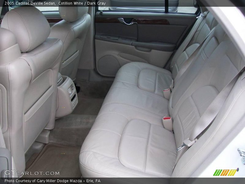 Cotillion White / Dark Gray 2005 Cadillac DeVille Sedan