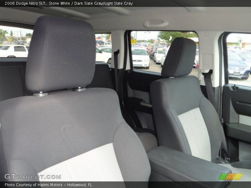 Stone White / Dark Slate Gray/Light Slate Gray 2008 Dodge Nitro SLT