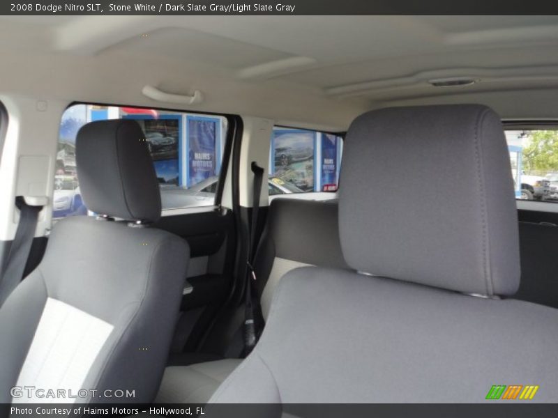 Stone White / Dark Slate Gray/Light Slate Gray 2008 Dodge Nitro SLT