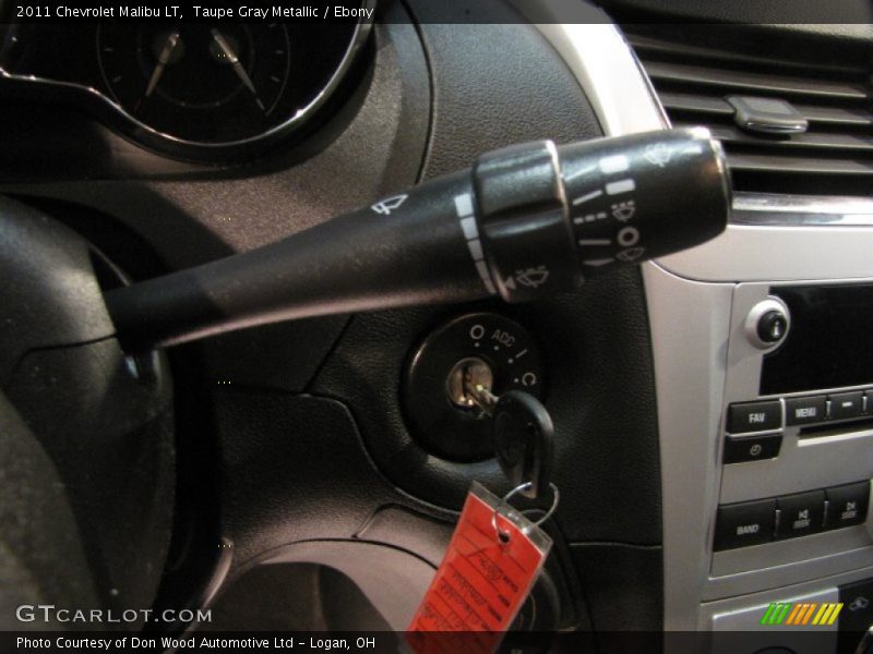 Taupe Gray Metallic / Ebony 2011 Chevrolet Malibu LT