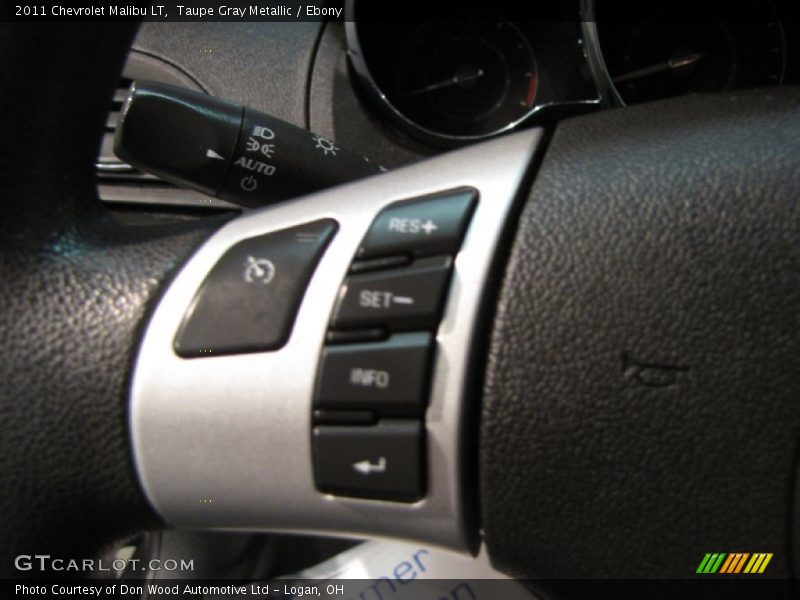 Taupe Gray Metallic / Ebony 2011 Chevrolet Malibu LT
