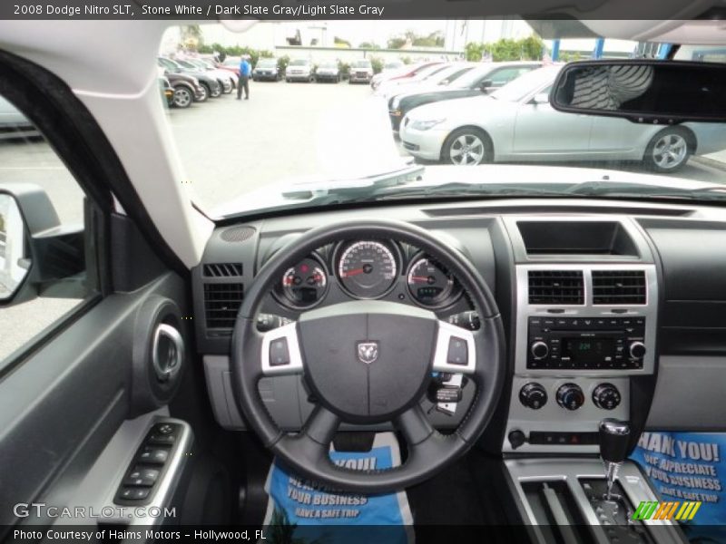 Stone White / Dark Slate Gray/Light Slate Gray 2008 Dodge Nitro SLT