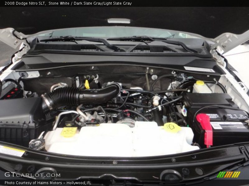 Stone White / Dark Slate Gray/Light Slate Gray 2008 Dodge Nitro SLT