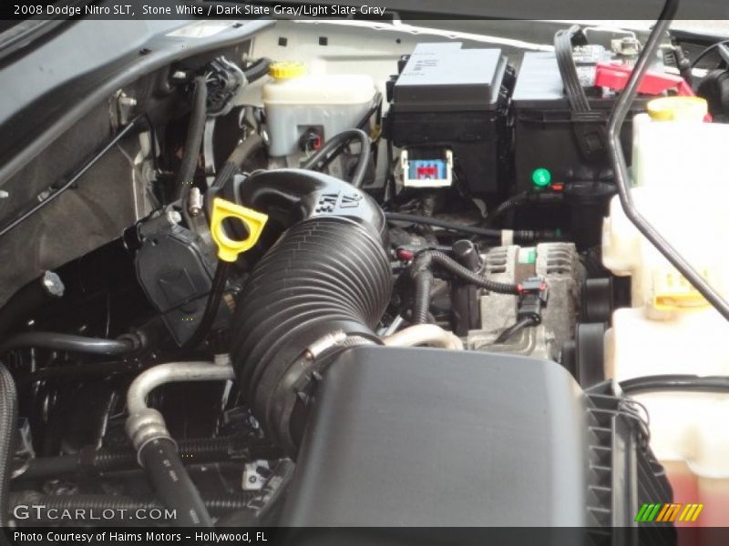Stone White / Dark Slate Gray/Light Slate Gray 2008 Dodge Nitro SLT
