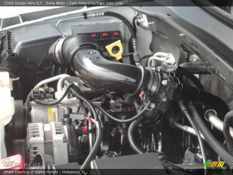 Stone White / Dark Slate Gray/Light Slate Gray 2008 Dodge Nitro SLT