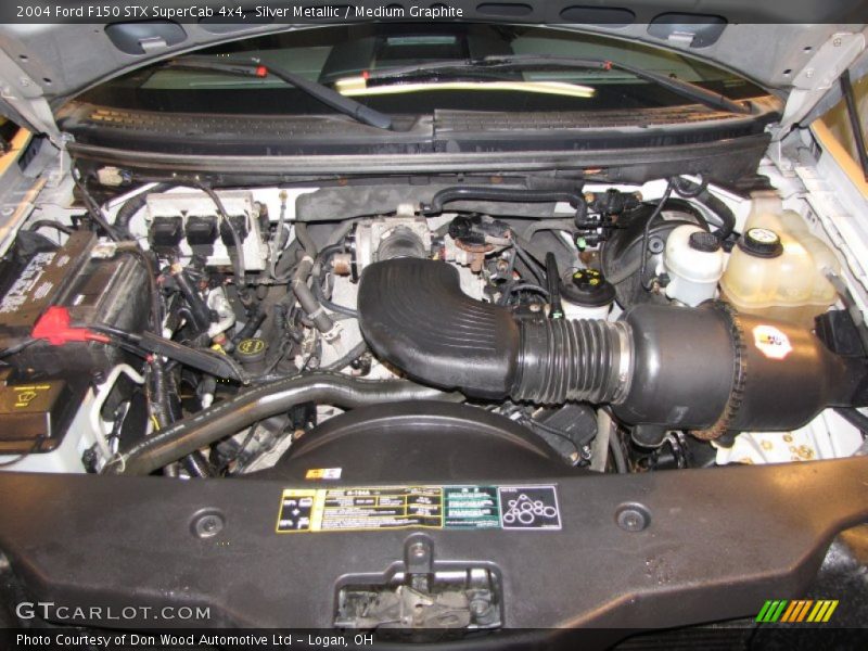 Silver Metallic / Medium Graphite 2004 Ford F150 STX SuperCab 4x4