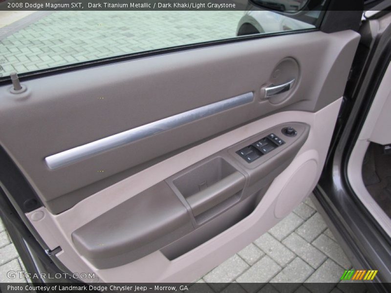 Dark Titanium Metallic / Dark Khaki/Light Graystone 2008 Dodge Magnum SXT