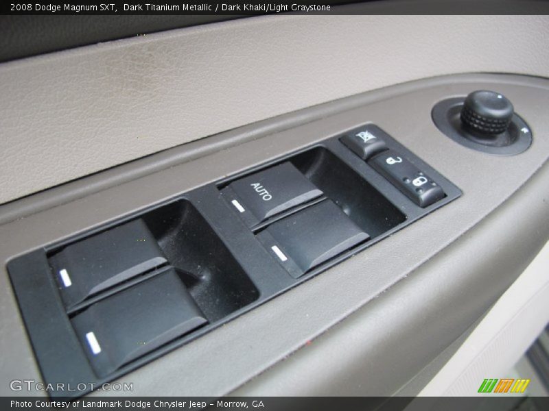 Dark Titanium Metallic / Dark Khaki/Light Graystone 2008 Dodge Magnum SXT