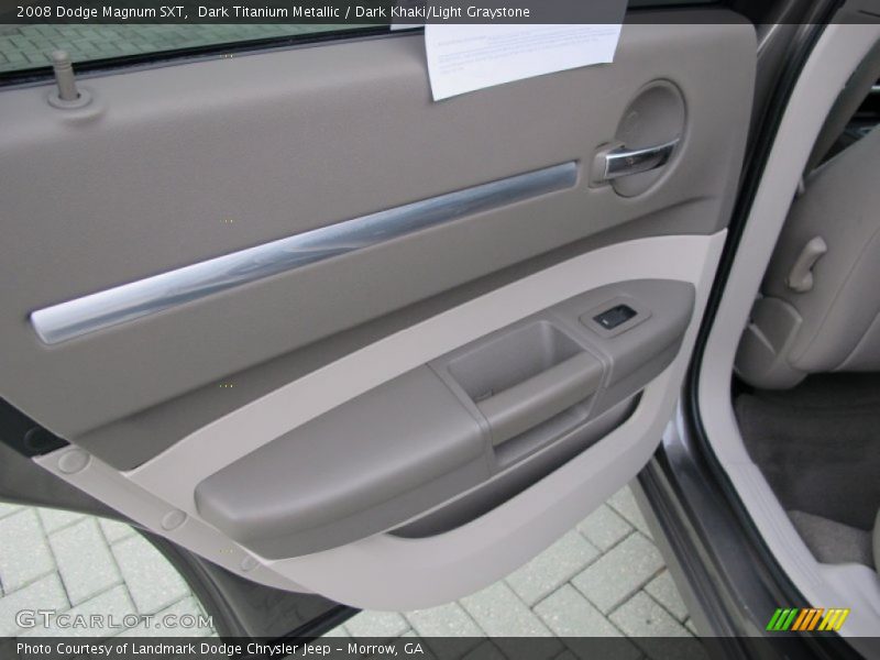Dark Titanium Metallic / Dark Khaki/Light Graystone 2008 Dodge Magnum SXT