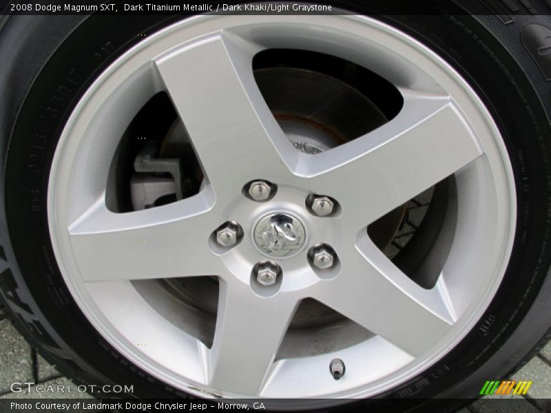 Dark Titanium Metallic / Dark Khaki/Light Graystone 2008 Dodge Magnum SXT