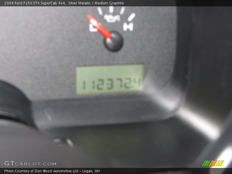 Silver Metallic / Medium Graphite 2004 Ford F150 STX SuperCab 4x4
