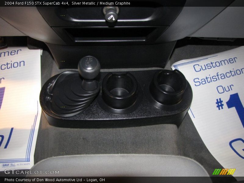 Silver Metallic / Medium Graphite 2004 Ford F150 STX SuperCab 4x4