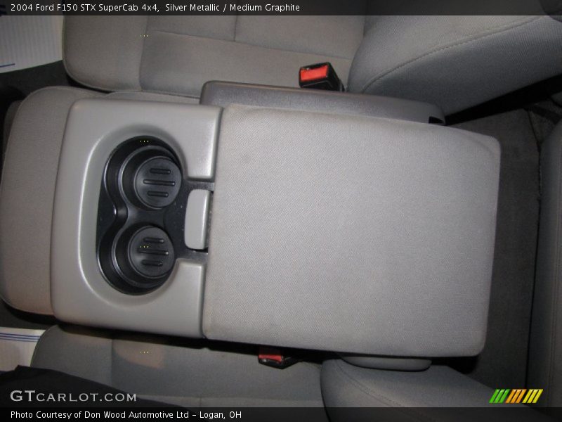Silver Metallic / Medium Graphite 2004 Ford F150 STX SuperCab 4x4
