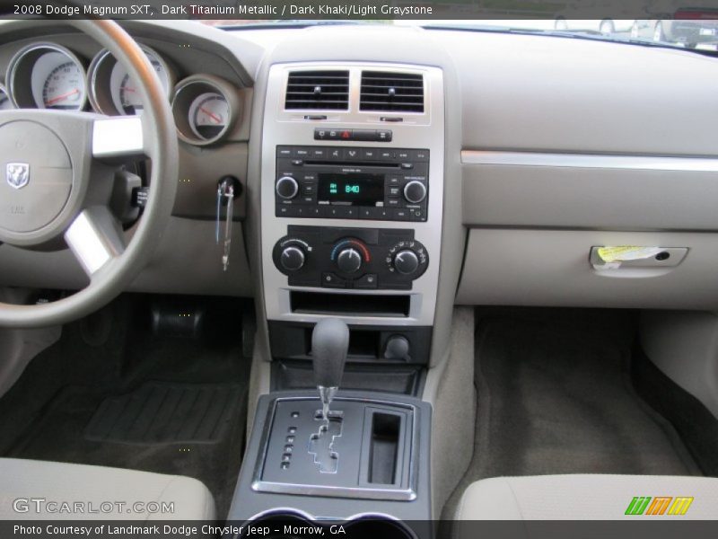 Dark Titanium Metallic / Dark Khaki/Light Graystone 2008 Dodge Magnum SXT