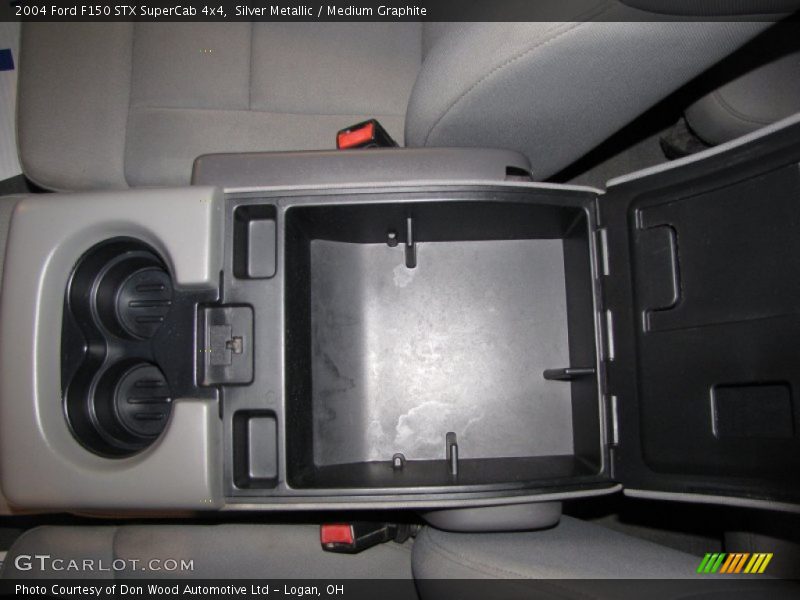Silver Metallic / Medium Graphite 2004 Ford F150 STX SuperCab 4x4