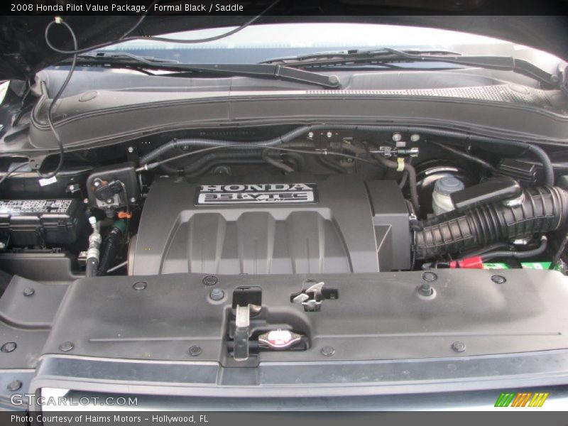 Formal Black / Saddle 2008 Honda Pilot Value Package
