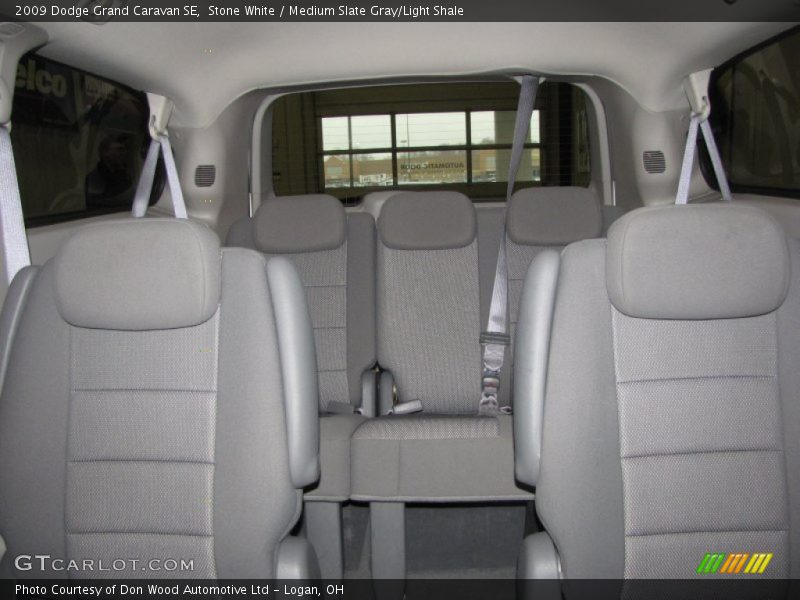 Stone White / Medium Slate Gray/Light Shale 2009 Dodge Grand Caravan SE