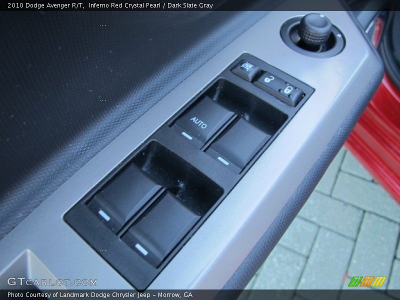 Inferno Red Crystal Pearl / Dark Slate Gray 2010 Dodge Avenger R/T