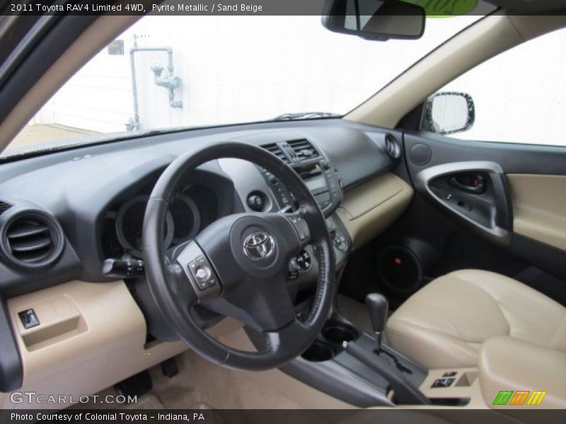  2011 RAV4 Limited 4WD Sand Beige Interior